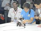 Niños mexicanos participan en concurso de robótica